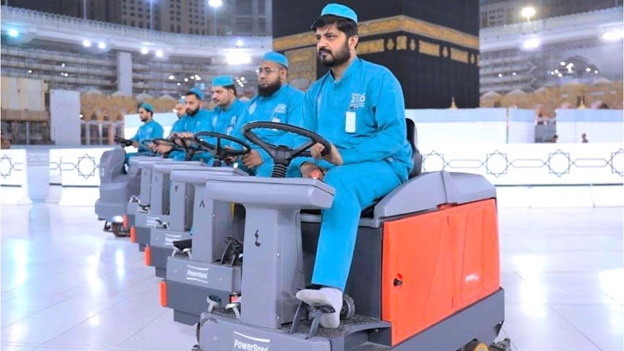 Image News BEGINI CARA ARAB SAUDI JAGA KEBERSIHAN LINGKUNGAN DAN KUALITAS UDARA DI MASJIDILHARAM